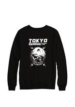 Tokiyo Ghoul Side Black Printed Sweatshirt