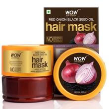 WOW Skin Science Red Onion Black Seed Oil Hair Mask - (200 ml)