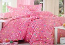 Pink Small Cotton Bedsheet