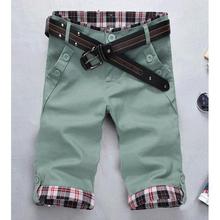 Men's casual shorts _ summer men's casual shorts plaid