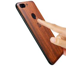 Oneplus 5t Case Boogic Original Real Wood funda Oneplus 6