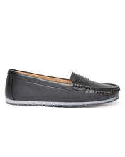 Carlton London Black Loafers For Women (CLCLL-3998BK)