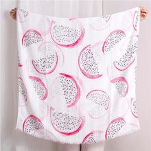 Korean Style Sun Protection Premium Printed Scarves For