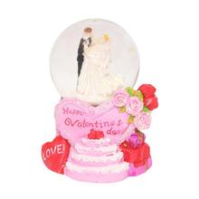 Pink/Red Happy Valentine's Day Design Water Globe