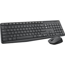 Logitech MK235 Wireless Keyboard & Mouse Combo - Black