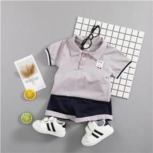 Baby Boys Summer Clothes Set Cotton 2018 Toddler Suits Short