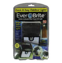 EverBrite Motion-Activated Solar Power LED Light - Black