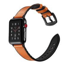 JINYA Hero Leather Band For Apple Watch 42MM / 44MM Yellow