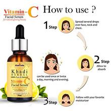 Khadi Herbal Vitamin C Serum For Natural Glowing Beauty