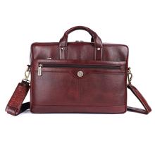 Hammonds Flycatcher Brown Genuine Leather Laptop Bag For Men