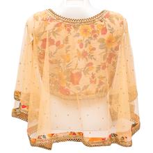 Under cover flower printed Blouse for women