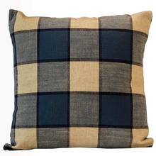 Multicolor Cotton Checkered Cushion Cover