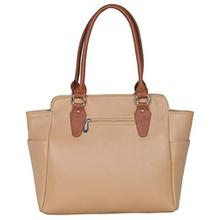 ADISA AD1011 beige women handbag and sling bag combo