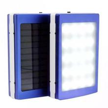 6000mAh Battery Solar Power Bank With Led Bulb