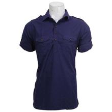 Navy Blue Half Sleeve Shirt For Men