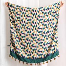 Korean Style Sun Protection Premium Printed Scarves For