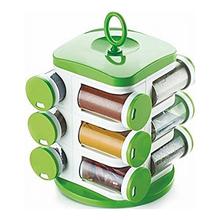 12 Pcs Rotating Spice Rack