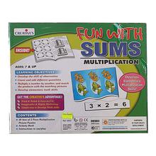 Creative Educational Aids Fun With Sums Picture Puzzles - Multicolored