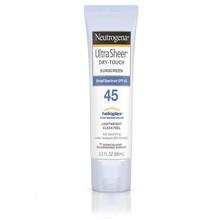 Neutrogena Ultra Sheer Sunscreen spf 45