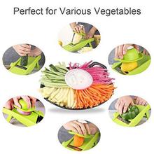 Ourokhome Vegetable Mandoline Cheese Slicer - Fry Cutter for Onion