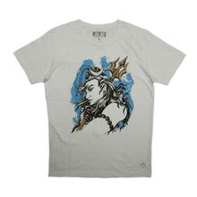 White Shiva Printed T-shirt