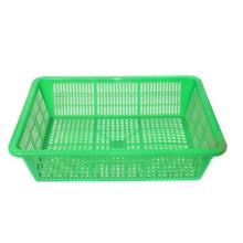 Solid Rectangle Plastic Basket