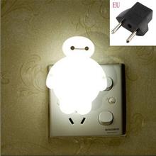 Cartoon light sensor LED Night Light luminaria 110V 220V