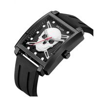 MEGIR Men Skeleton Watch Luxury Brand Silicone Strap Sport Quartz Watch Clock Men Relogio Masculino Army Special Military Watches