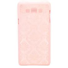 Pink Printed Mobile Case For Samsung A7