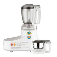 Panasonic  550-Watt 2-Jar Super Mixer Grinder (White) MX-AC210