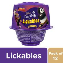 Cadbury Dairy Milk Lickables Chocolate-20g (Pack of 12)