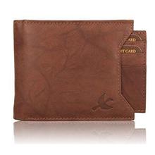 SALE-HORNBULL Brown Men's Leather Wallet and Belt Combo - BW6990