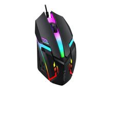 Bajeal Gaming Mouse With RGB LED Light | 2400dpi 10M Clicks Wired Gaming Mouse
