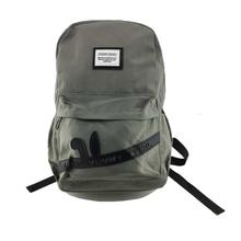 Grey zippered Casual Backpack for women