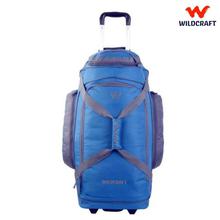 Wildcraft Voyager 26 L Travel Duffel Bag With Wheels - Sapphire Blue