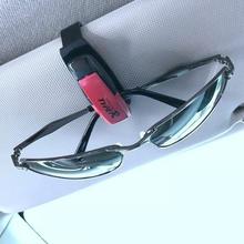 Holder for Glasses Case Universal Eyeglasses Holder Cover Auto Sun Visor Clip Sunglasses Stand Car Accessories for BMW Toyota VW