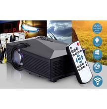 130%22 Big Screen Led Portable 1200 Lumen Wifi Projector Hd