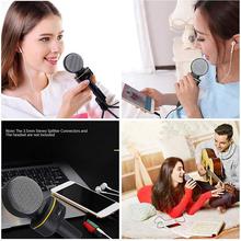 SF-930 Professional Condenser Sound Microphone With Stand for PC Laptop Skype Recording