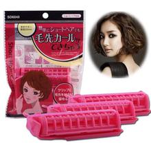 3Pcs Hair Curler Spring Clip Grip Rollers DIY Hairstyle Hair Curler Styling Tool