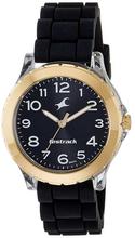 Fastrack Black Dial Analog Watch For Women - 68009PP05