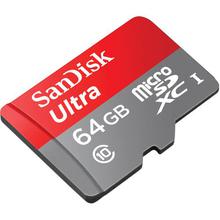 SanDisk 64GB Ultra UHS-I microSDXC Memory Card (Class 10)