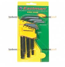 Eastman 9 Pcs. Ball Point Allen Keys Set - Long Pattern (mm size)  EAK-2406