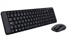 Logitech MK220 Wireless Keyboard & Mouse Combo - Black