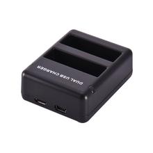 Sports Camera Battery Charger for GoPro Hero 4 AHDBT-401 Dual USB 2 Slots