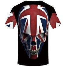 KYKU Skull T Shirt Men Black Anime Tshirt United Kingdom