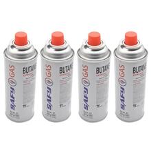 Can Gas Cylinder 4 Pieces Pack For Portable Gas Stoves