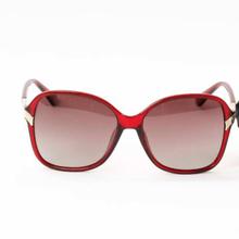 Showpoint Red/Black Frame Oval Sunglasses For Women