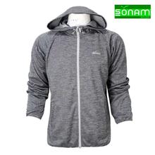 Sonam Gears Dark Grey Tashi Korean Fleece Jacket For Men (602)