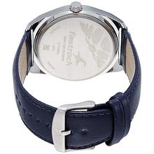 Fastrack 3174SL01 Analog Silver Dial Watch For Men - Blue