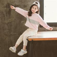 Sweater suit_kids spring and autumn sweater set 2019 fall